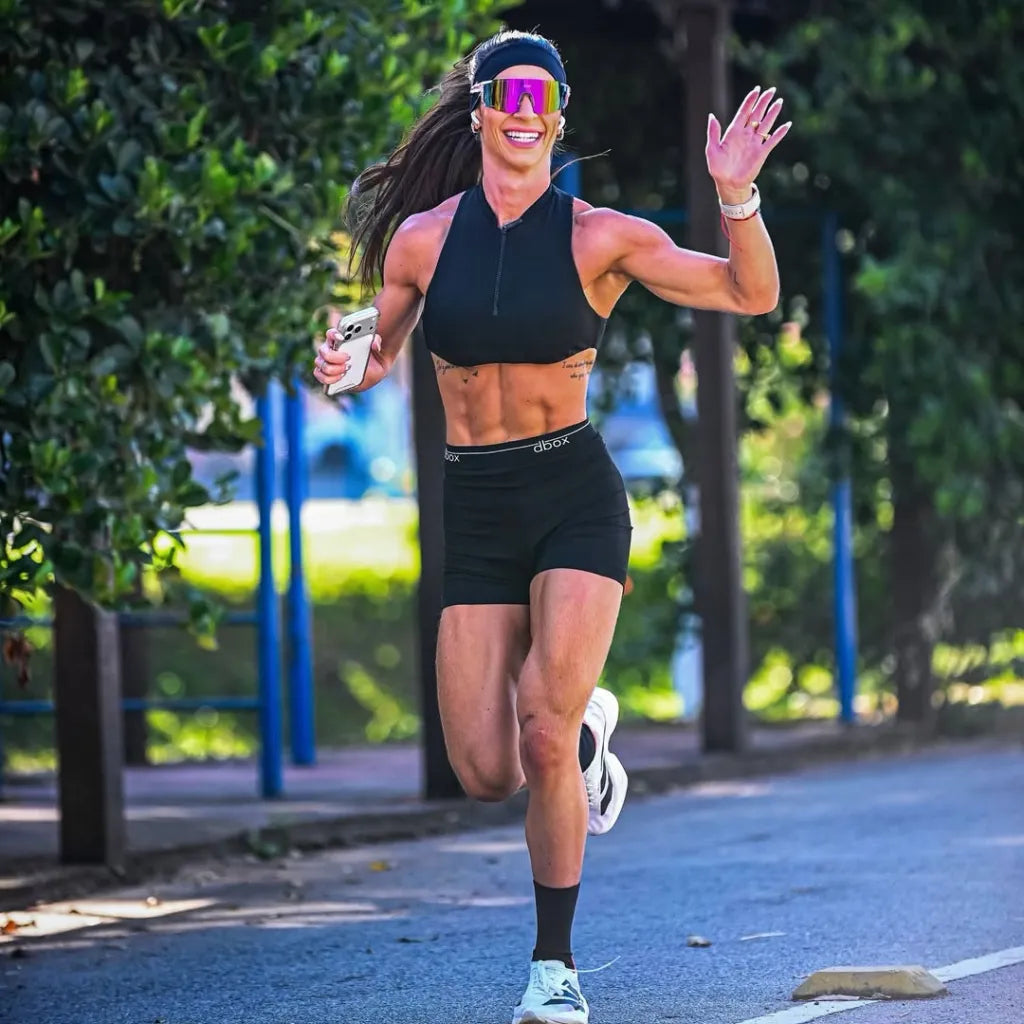 Luna Forsun - Óculos de Sol Esportivo para Corrida Ciclismo e Beach Tennis Baixa Pace
