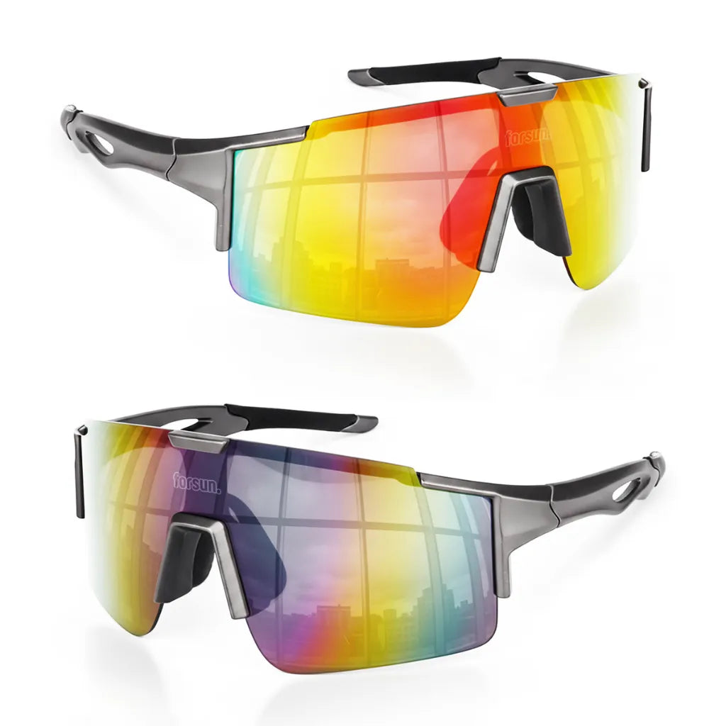 Impulse Forsun - Óculos de Sol Esportivo para Corrida Ciclismo e Beach Tennis Baixa Pace