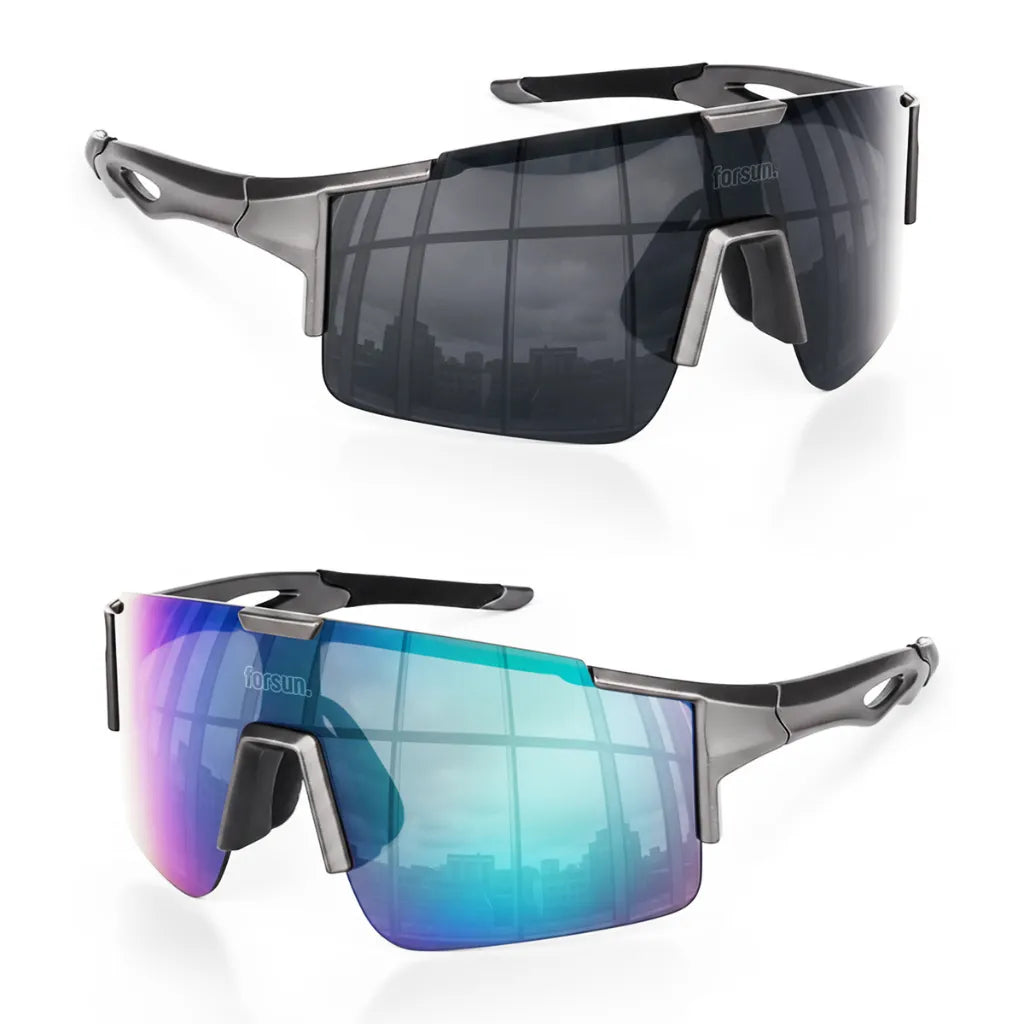 Impulse Forsun - Óculos de Sol Esportivo para Corrida Ciclismo e Beach Tennis Baixa Pace