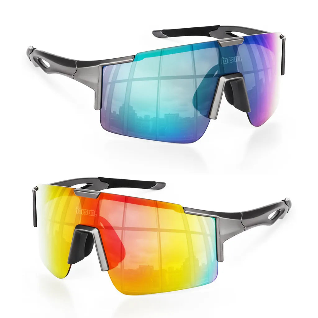 Impulse Forsun - Óculos de Sol Esportivo para Corrida Ciclismo e Beach Tennis Baixa Pace