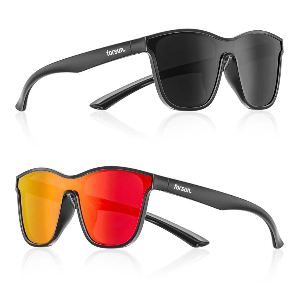 Flow Forsun - Óculos de Sol Esportivo para Corrida Ciclismo e Beach Tennis