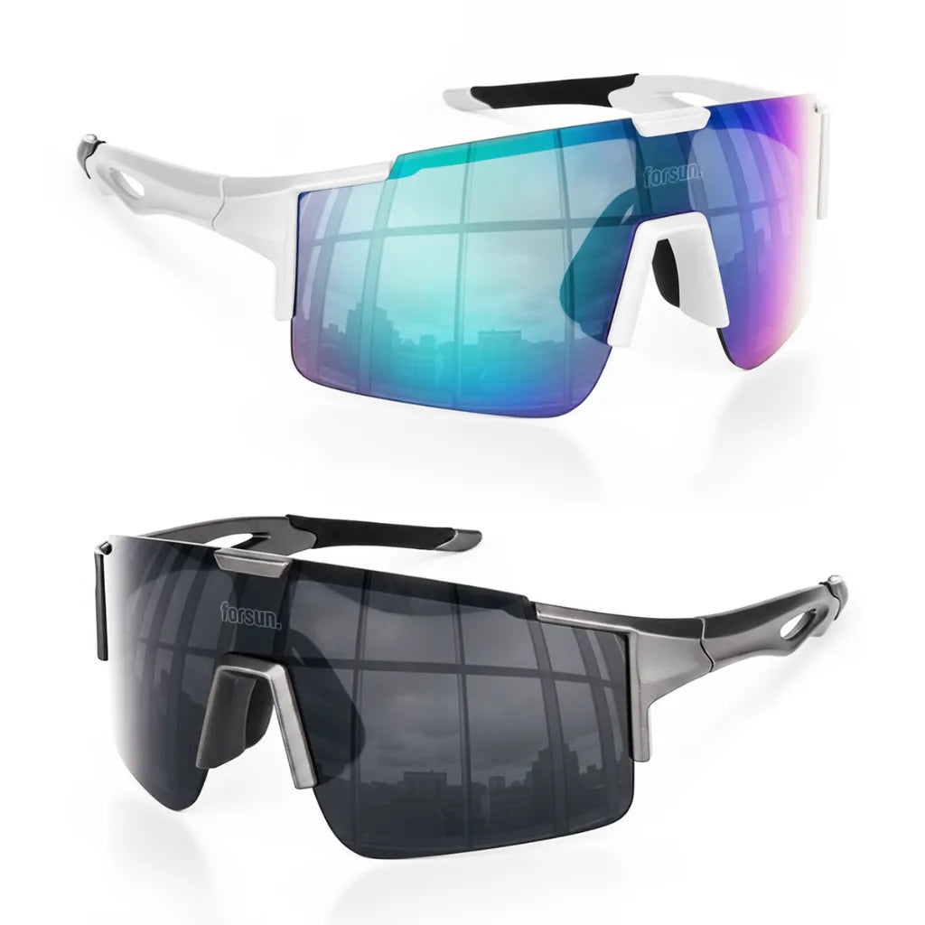 Impulse Forsun - Óculos de Sol Esportivo para Corrida Ciclismo e Beach Tennis Baixa Pace