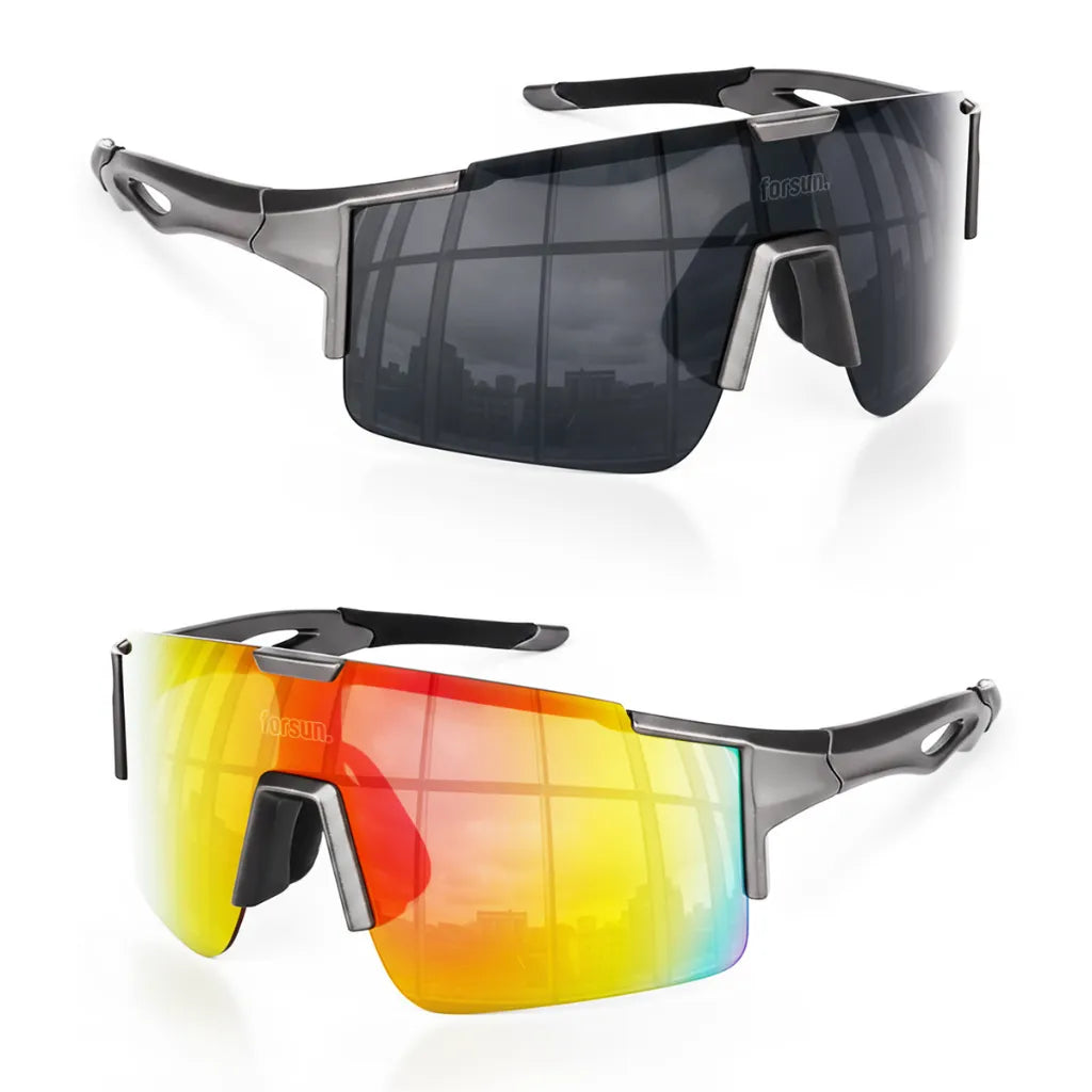 Impulse Forsun - Óculos de Sol Esportivo para Corrida Ciclismo e Beach Tennis Baixa Pace