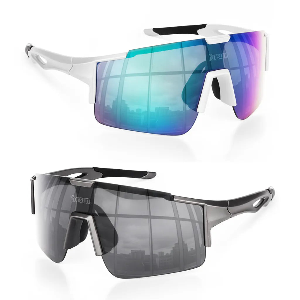 Impulse Forsun - Óculos de Sol Esportivo para Corrida Ciclismo e Beach Tennis Baixa Pace