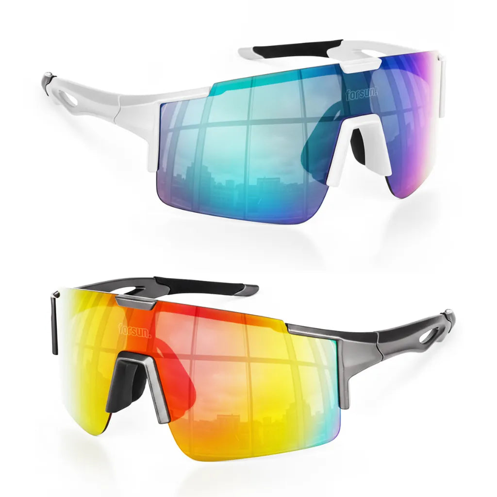 Impulse Forsun - Óculos de Sol Esportivo para Corrida Ciclismo e Beach Tennis Baixa Pace