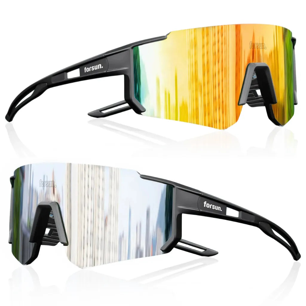 Performance Pro Forsun  - Óculos de Sol Esportivo para Corrida Ciclismo e Beach Tennis Baixa Pace