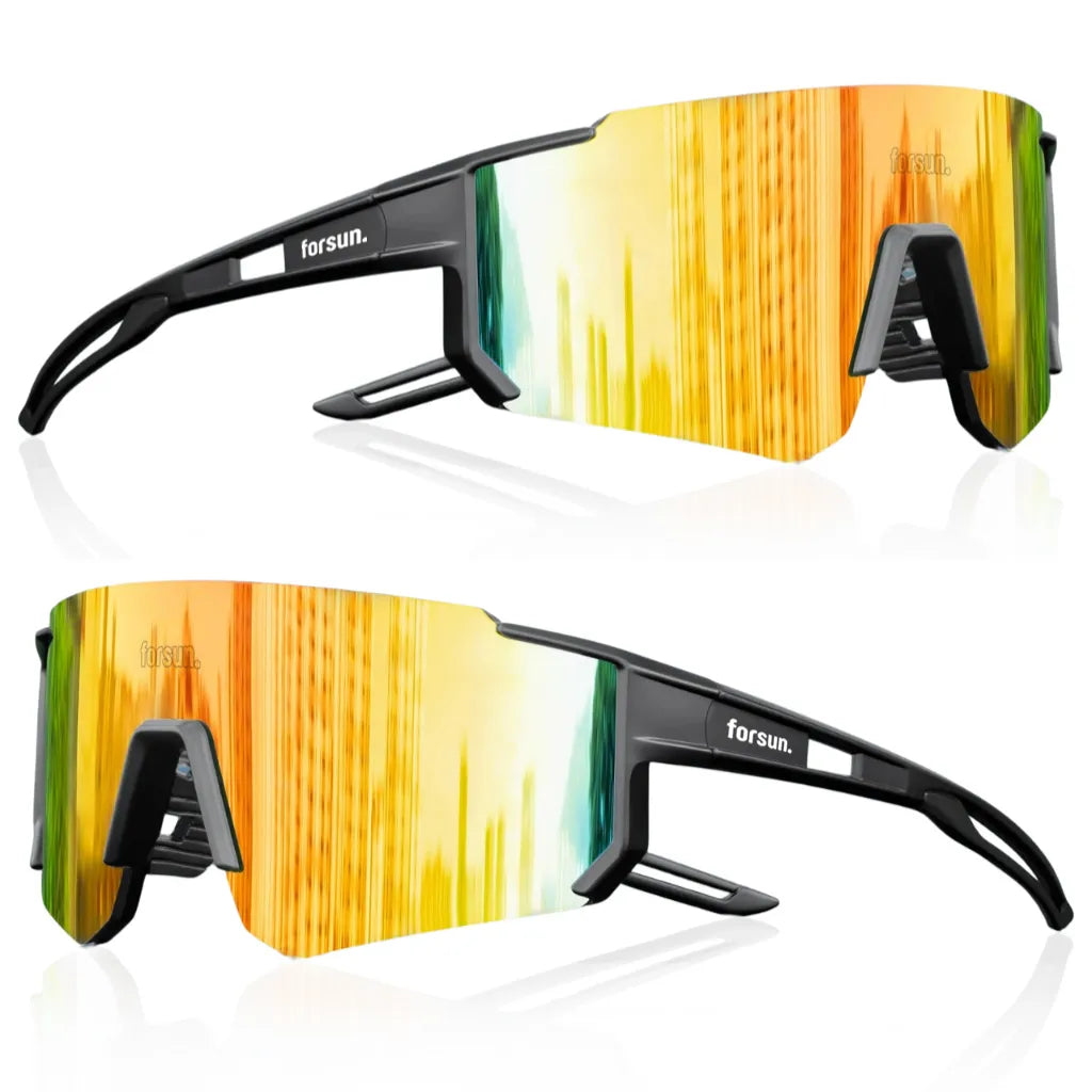 Performance Pro Forsun  - Óculos de Sol Esportivo para Corrida Ciclismo e Beach Tennis Baixa Pace