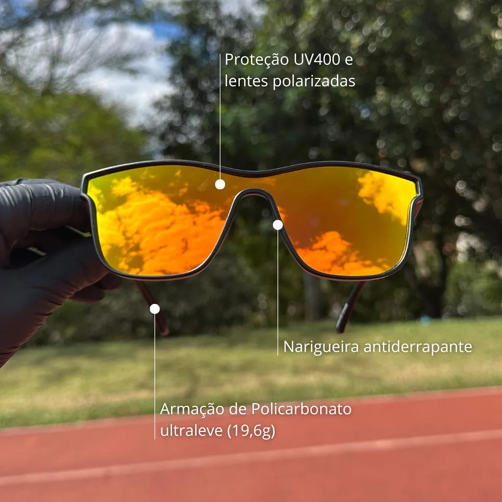 Flow Forsun - Óculos de Sol Esportivo para Corrida Ciclismo e Beach Tennis