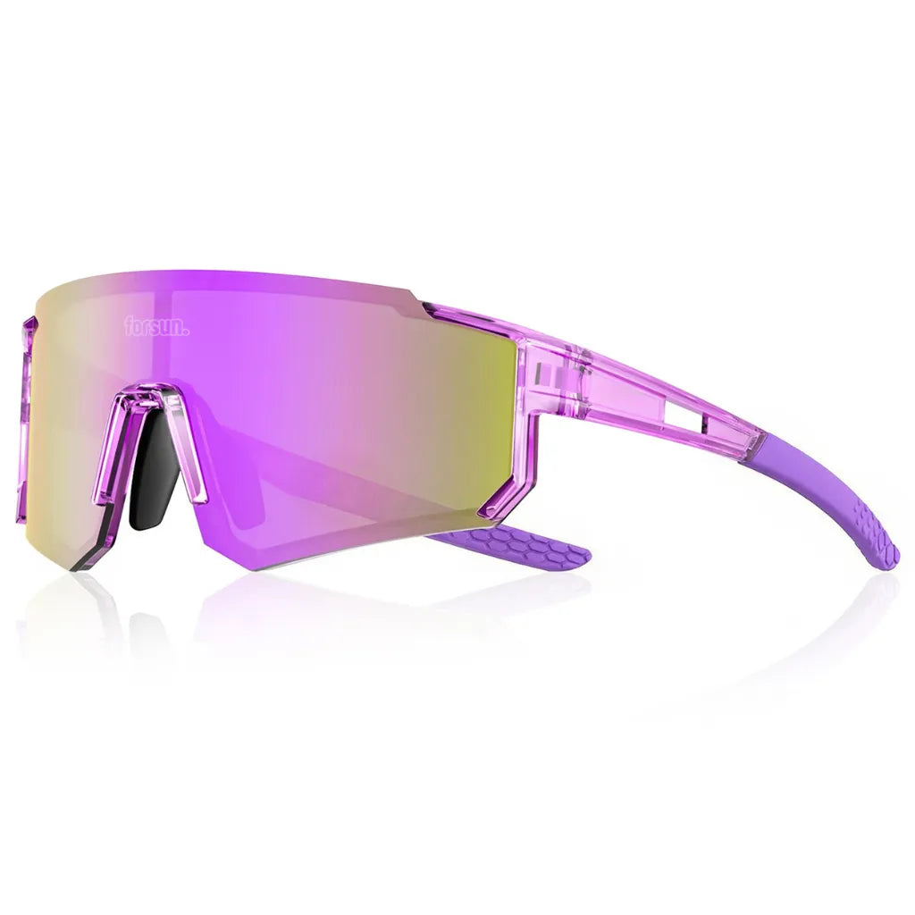 Luna Forsun - Óculos de Sol Esportivo para Corrida Ciclismo e Beach Tennis Baixa Pace