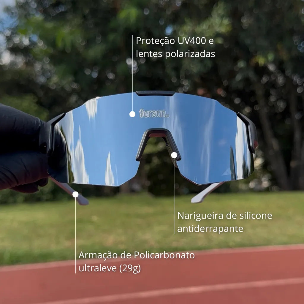 Movement Forsun - Óculos de Sol Esportivo para Corrida Ciclismo e Beach Tennis Baixa Pace