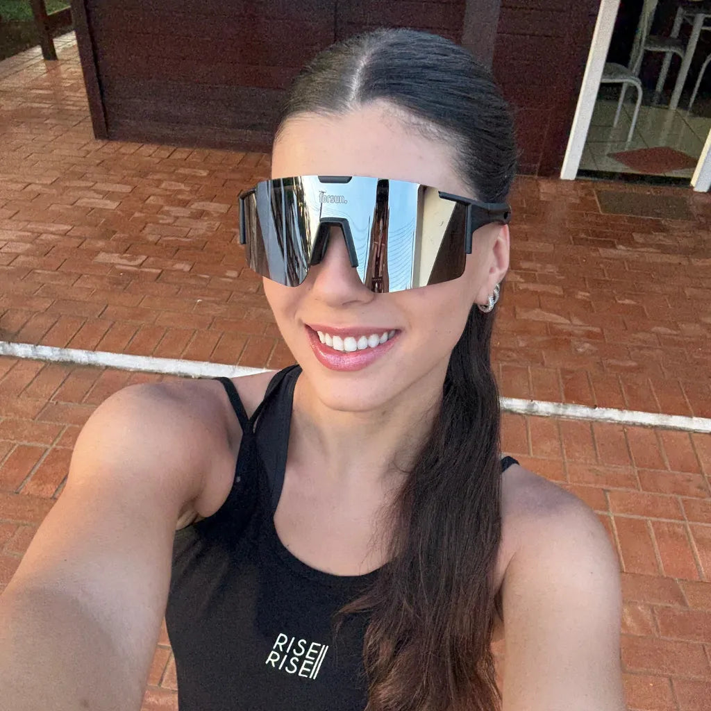 Impulse Forsun - Óculos de Sol Esportivo para Corrida Ciclismo e Beach Tennis Baixa Pace